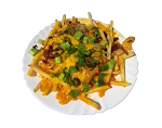 Spicy Cheesy Fries With Jalapenos 