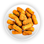 6 Pcs Mozzarella Cheesy Sticks 